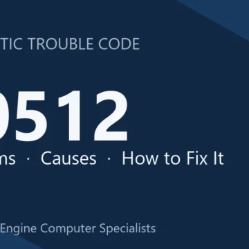 C0512 Code Symptoms, Causes, Diagnosis, Repair Costs & Tips Guide