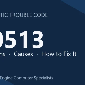C0513 Code Symptoms, Causes, and Repair Guide for Technicians