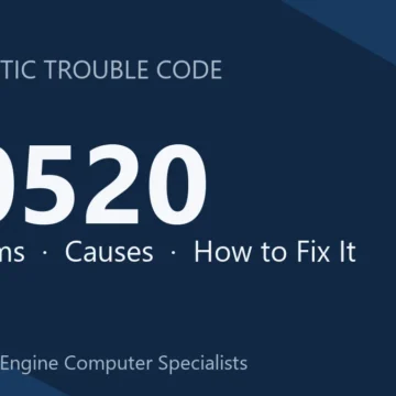 C0520 Code Symptoms, Causes, and Repair Procedure Overview Guide