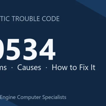 C0534 Code Symptoms, Causes, Diagnosis & Complete Repair Guide