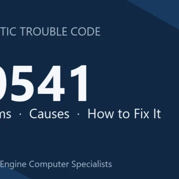 C0541 Code Symptoms, Causes & Repair Guide