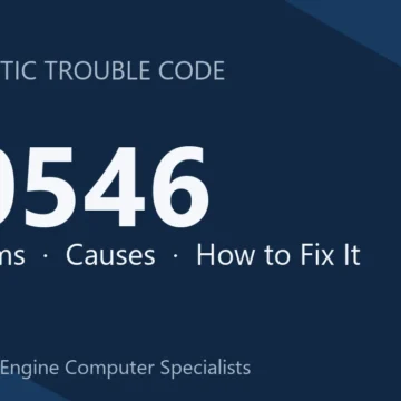 C0546 Code Symptoms, Causes, Diagnosis & Repair Overview Guide