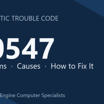 C0547 Code Symptoms, Causes, Diagnosis, Repair Costs & Safety