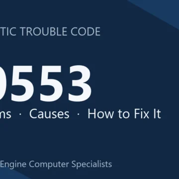 C0553 Code Symptoms, Causes, Diagnosis & Repair Cost Overview