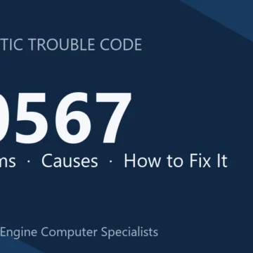 C0567 Code Symptoms, Causes, Diagnostic Guide & Cost Estimate