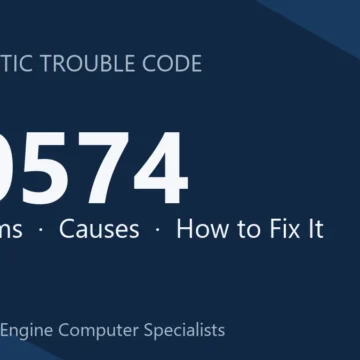 C0574 Code Symptoms, Causes, Diagnosis and Repair Costs Guide