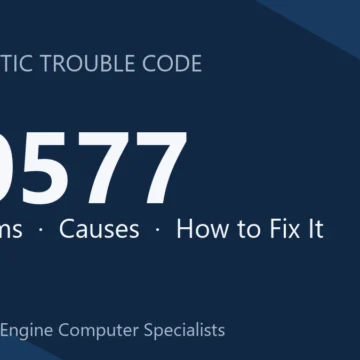 C0577 Code Symptoms, Causes, Diagnosis & Repair Costs Guide Online