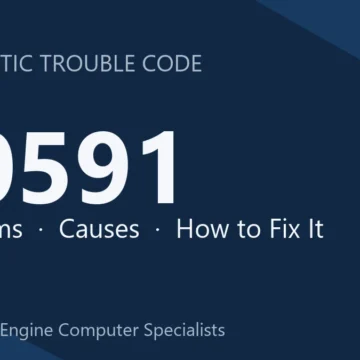 C0591 Code Symptoms, Causes, Diagnostic Guide & Cost Estimate