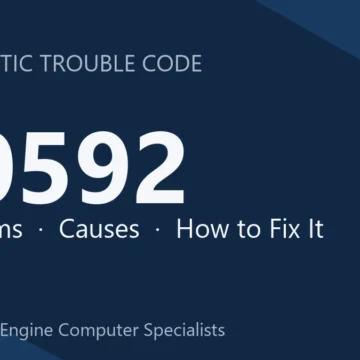 C0592 Code Symptoms, Causes, Diagnosis & Repair Guide and Fix Steps