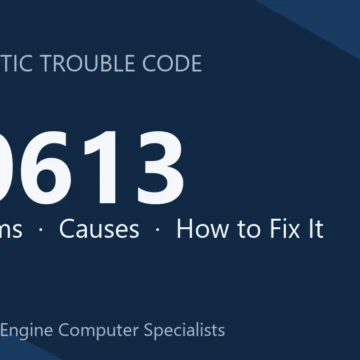 C0613 Code Symptoms, Causes, Diagnosis and Repair Costs Guide