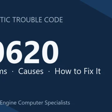 C0620 Code Symptoms, Causes, Diagnosis, Repair & Reprogramming Guide