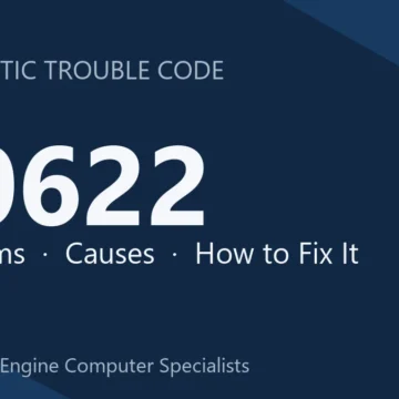 C0622 Code Symptoms, Causes, Diagnosis and Repair Guide Steps
