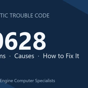 C0628 Code Symptoms, Causes, and Repair Cost Overview for Drivers