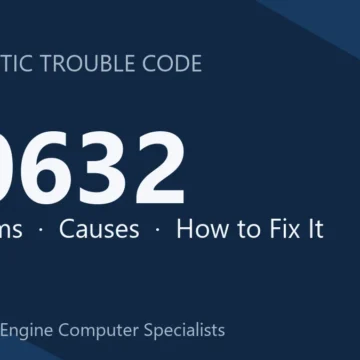 C0632 Code Symptoms, Causes, and Repair Guide for Your Engine