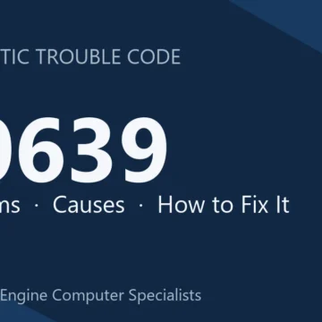 C0639 Code Symptoms, Causes, Diagnosis, Repair & Cost Overview