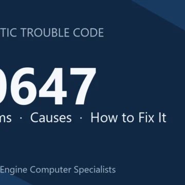 C0647 Code Symptoms, Causes, and Repair Procedures Explained