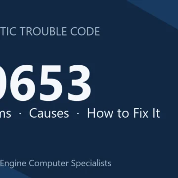 C0653 Code Symptoms, Causes, Diagnosis & Repair Overview Guide