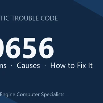 C0656 Code Symptoms, Causes, Diagnosis & Repair Steps Overview