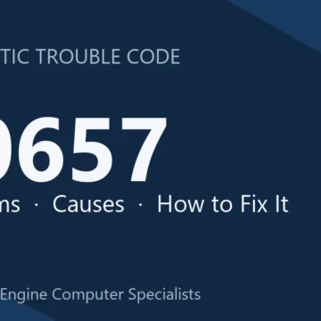 C0657 Code Symptoms, Causes, Diagnosis, Repair Steps & Pricing