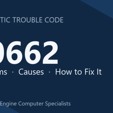 C0662 Code Symptoms, Causes, Diagnosis & Repair Guide – Step by Step
