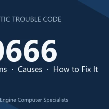 C0666 Code Symptoms, Causes, Diagnosis & Repair & Programming Options