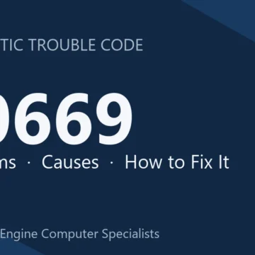 C0669 Code Symptoms, Causes, Diagnosis & Repair Costs Guide Overview