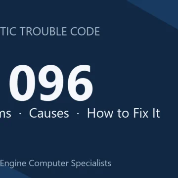 C1096 Code Symptoms, Causes, and Repair Guide for Technicians