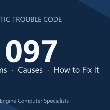 C1097 Code Symptoms, Causes, Diagnosis & Comprehensive Repair Guide