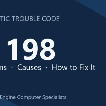 C1198 Code Symptoms, Causes, Diagnosis & Repair Overview Guide