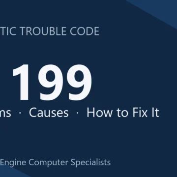 C1199 Code Symptoms, Causes, Diagnosis, Repair & Reprogramming