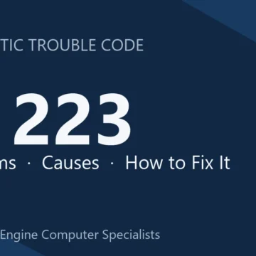 C1223 Code Symptoms, Causes, Diagnosis and Repair Step-by-Step Guide