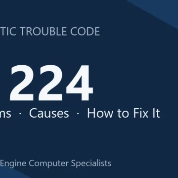 C1224 Code Symptoms, Causes, Diagnosis, Repair & Cost Estimate Guide