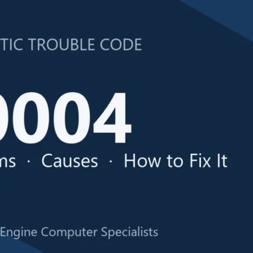 P0004 Code Symptoms, Causes, Diagnosis & Repair Costs Guide Overview