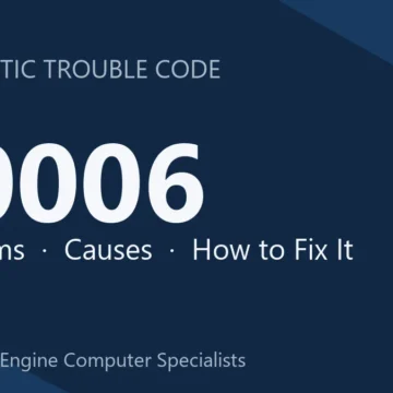 P0006 Code Symptoms, Causes, Diagnosis & Repair Guide Overview