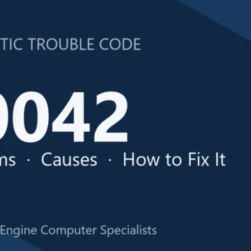 P0042 Code Symptoms, Causes, Diagnosis & Repair, Reprogramming Tips