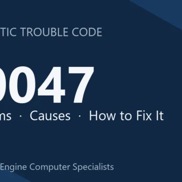 P0047 Code Symptoms, Causes, Diagnosis & Repair Guide Step-by-Step