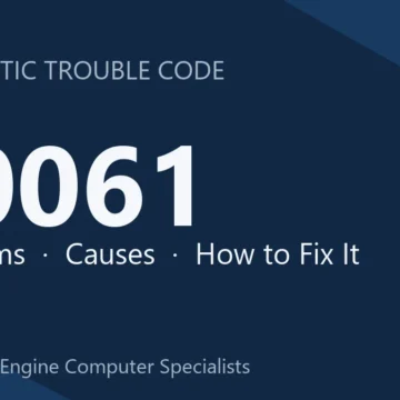 P0061 Code Symptoms, Causes, Diagnosis and Repair Costs Guide