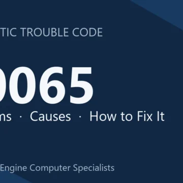 P0065 Code Symptoms, Causes, Diagnosis and Repair Steps Guide