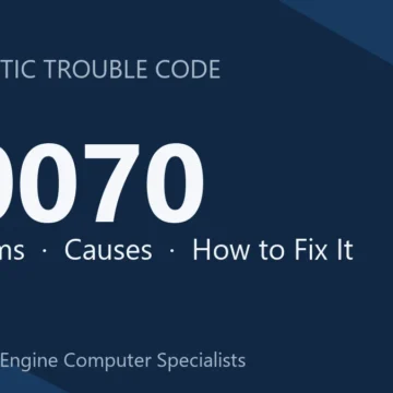 P0070 Code Symptoms, Causes, Diagnosis & Full Repair Step Guide