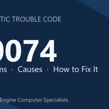 P0074 Code Symptoms, Causes, Diagnostic Guide & Repair Costs