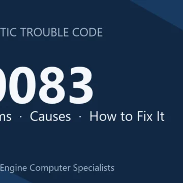 P0083 Code Symptoms, Causes, Diagnosis and Comprehensive Repair Guide
