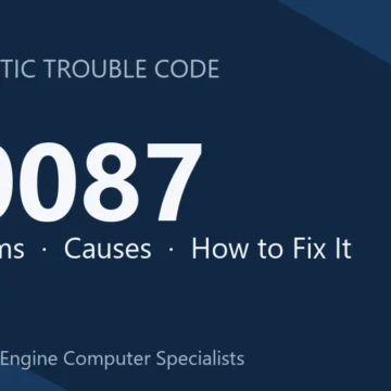 P0087 Code Symptoms, Causes, Diagnosis, Repair & Reprogramming Costs