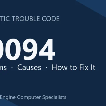 P0094 Code Symptoms, Causes, Repair Cost & Safety Guide Your Drive