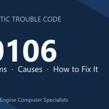 P0106 Code Symptoms, Causes, Diagnosis & Repair Cost Overview