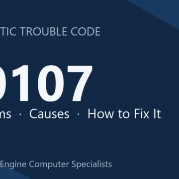 P0107 Code Symptoms, Causes, Diagnostic Process, Cost & Safety