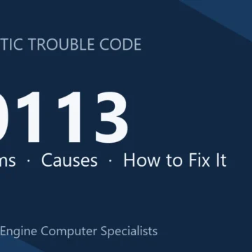 P0113 Code Symptoms, Causes, Diagnostic Steps & Cost Estimate