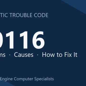 P0116 Code Symptoms, Causes, Diagnosis & Repair Guide, Reprogramming