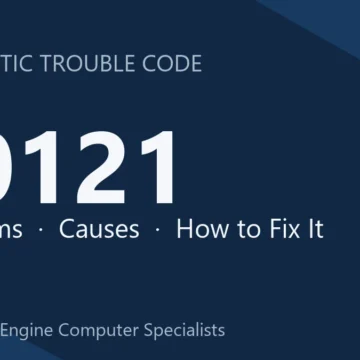 P0121 Code Symptoms, Causes, Diagnostic Process & Repair Costs