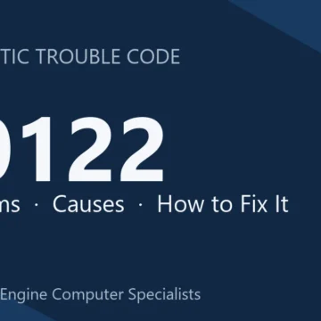 P0122 Code Symptoms, Causes, Diagnosis & Repair Comprehensive Guide