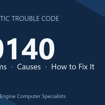 P0140 Code Symptoms, Causes, Diagnosis and Step-by-Step Repair Guide